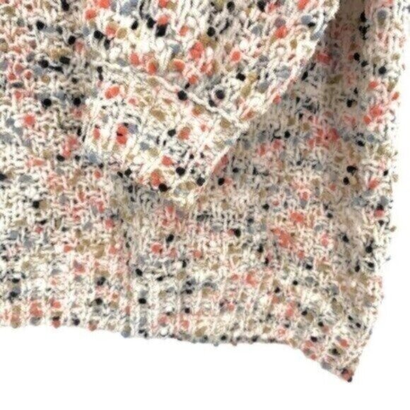 Anthropologie Moon & Madison Woman's Chunky Oversized Confetti Knit Sweater - Picture 6 of 12